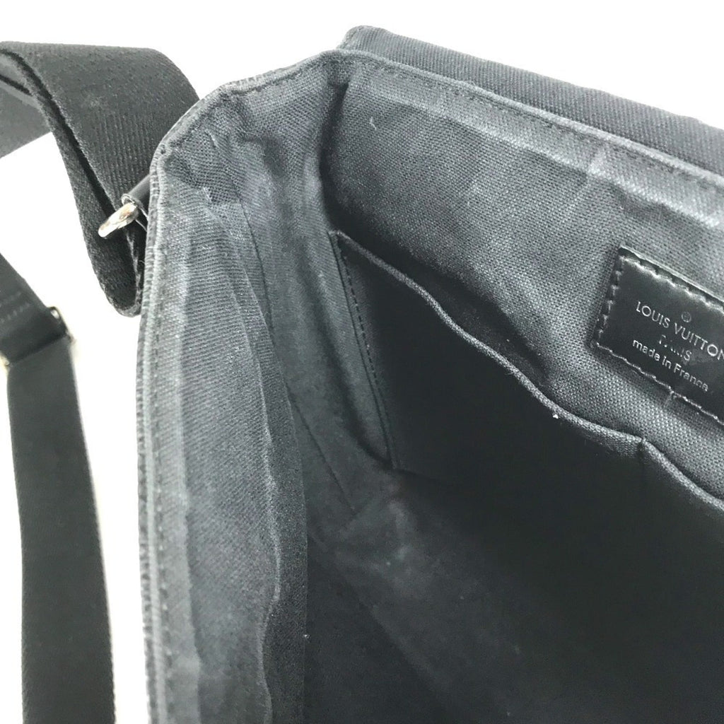 Louis Vuitton Black Damier Graphite Messenger Bag Shoulder Bag