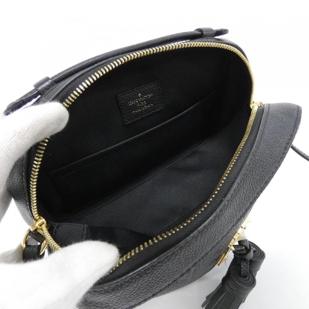 Louis Vuitton Black Leather Shoulder Bag