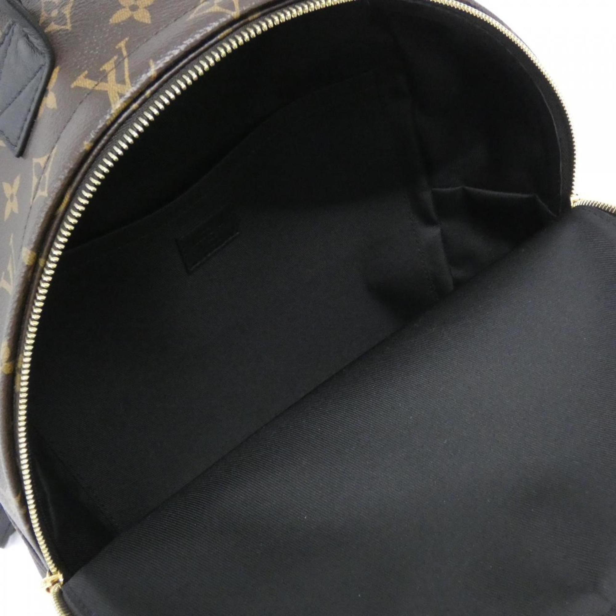 Louis Vuitton Marron Coated Canvas Backpack