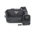 Prada Black Patent Leather Shoulder Bag