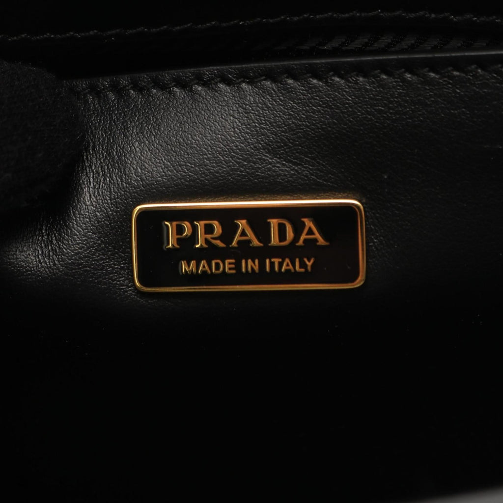 Prada Black Leather Shoulder Bag