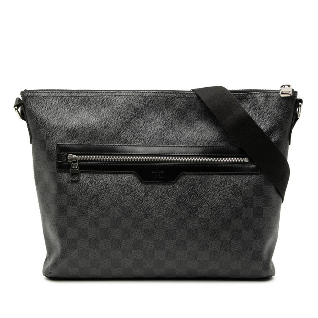 Louis Vuitton Black Pvc Leather Shoulder Bag