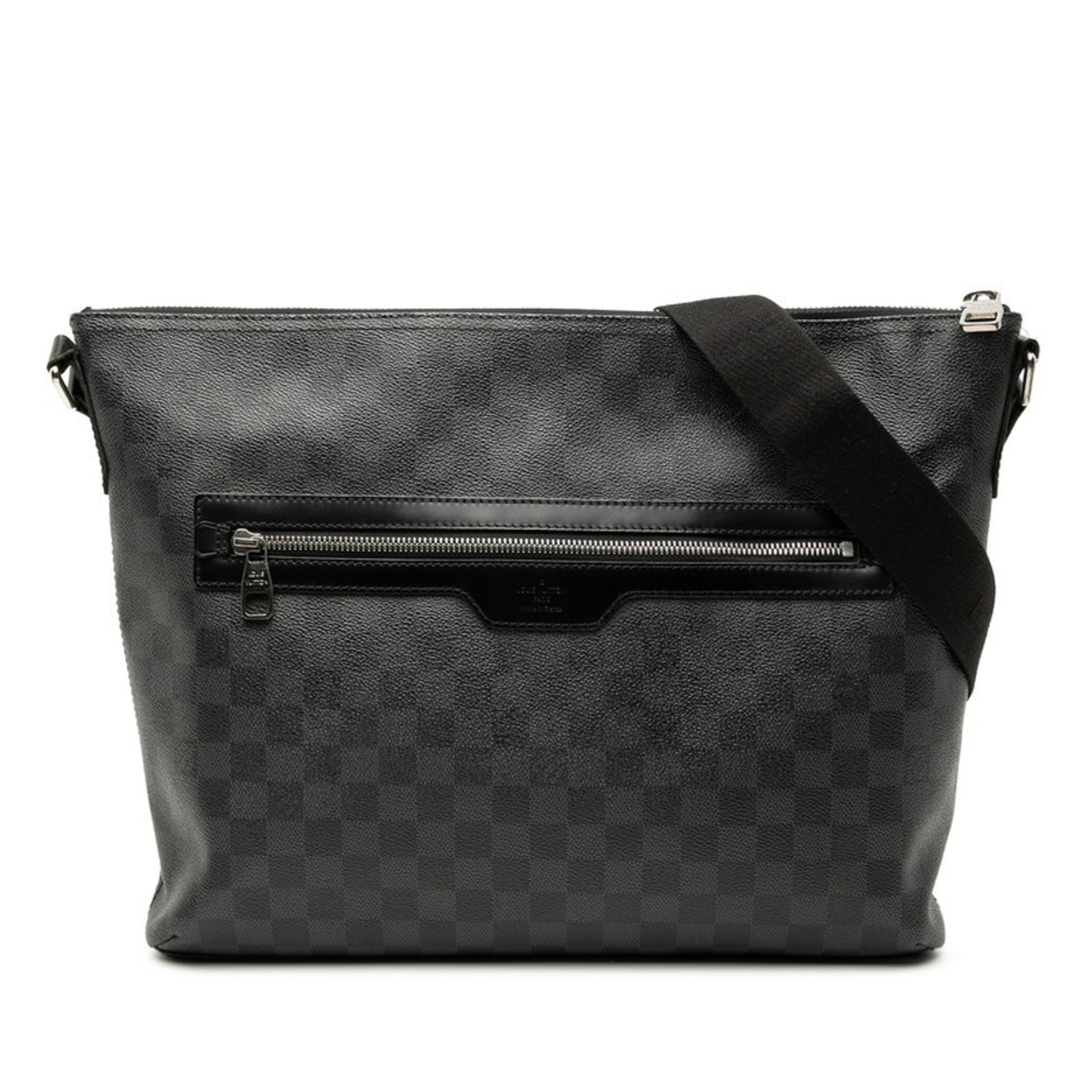 Louis Vuitton Black Pvc Leather Shoulder Bag