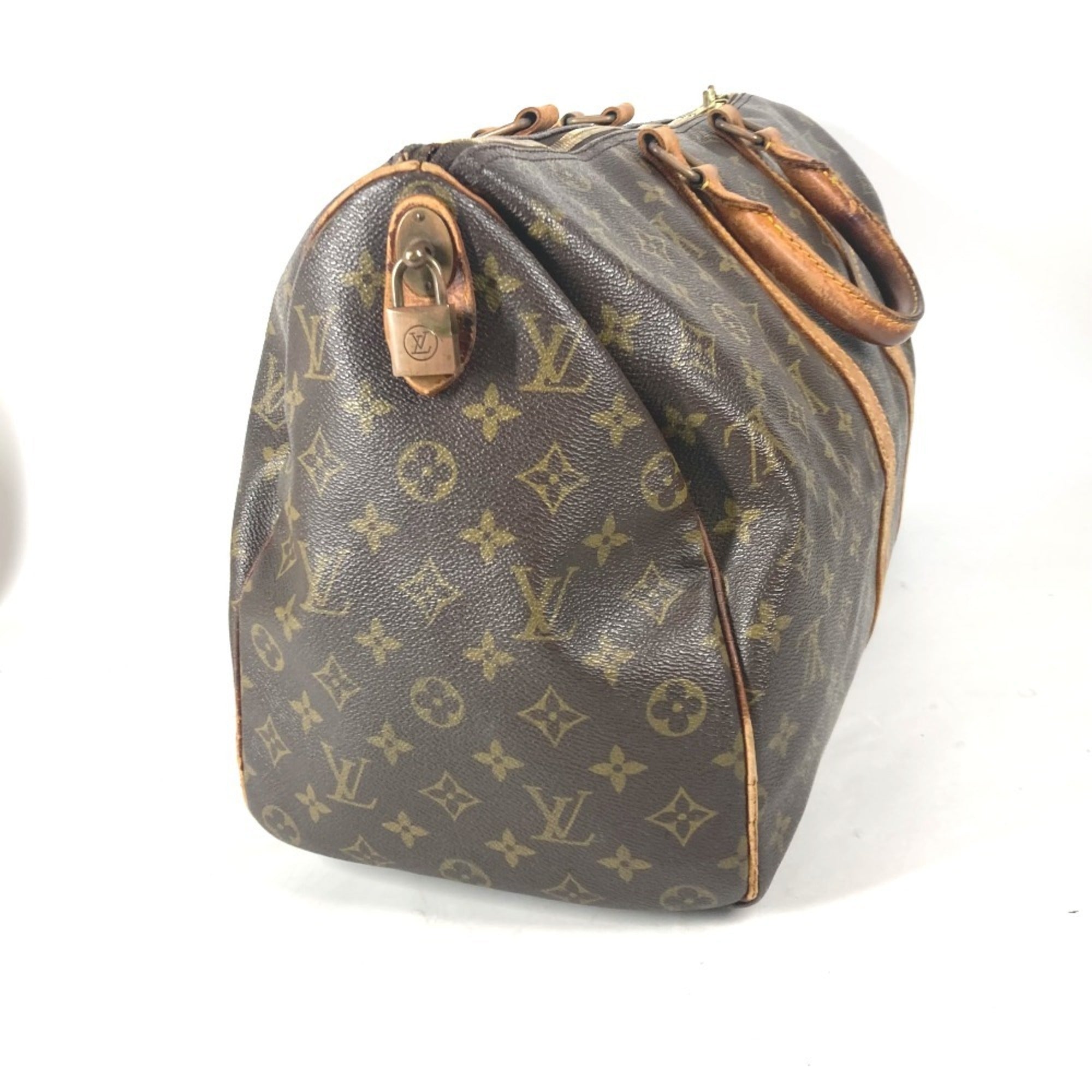 Louis Vuitton Brown Monogram Boston Bag