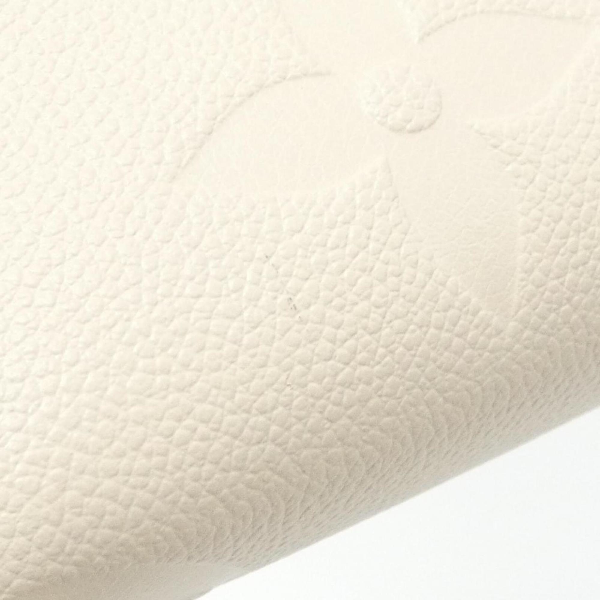 Louis Vuitton Beige Leather Handbag