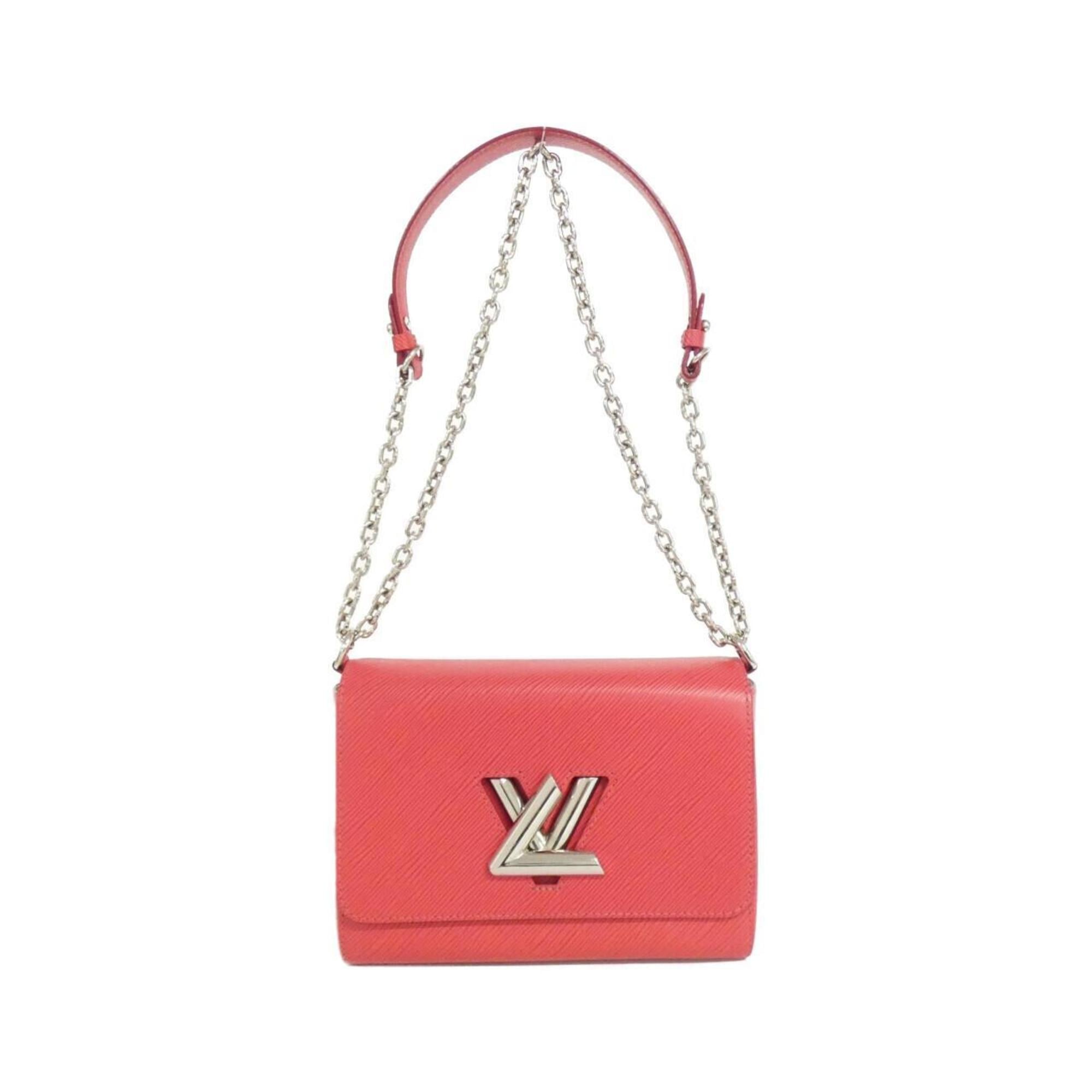 Louis Vuitton Grenade Pink Leather Shoulder Bag
