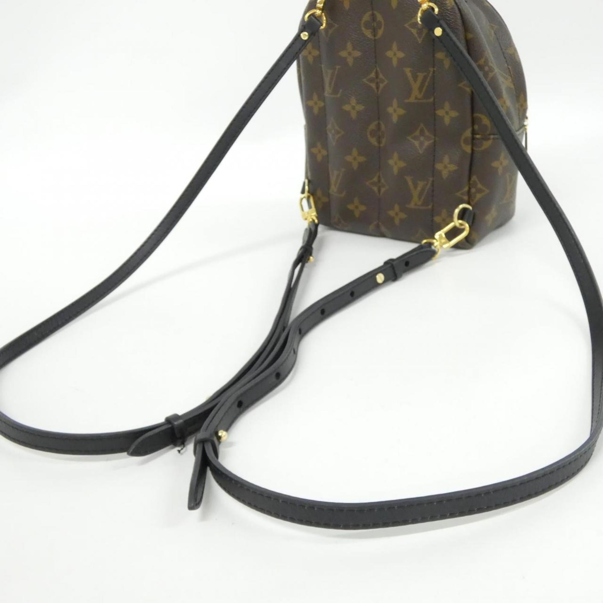 Louis Vuitton Marron Coated Canvas Backpack