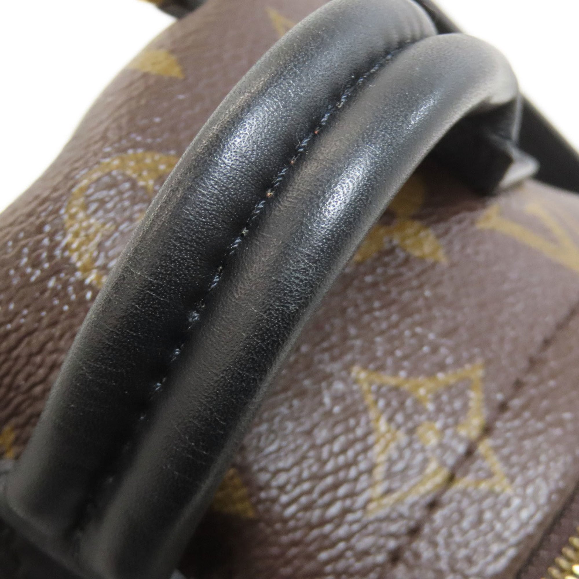 Louis Vuitton Monogram Black Pvc Backpack