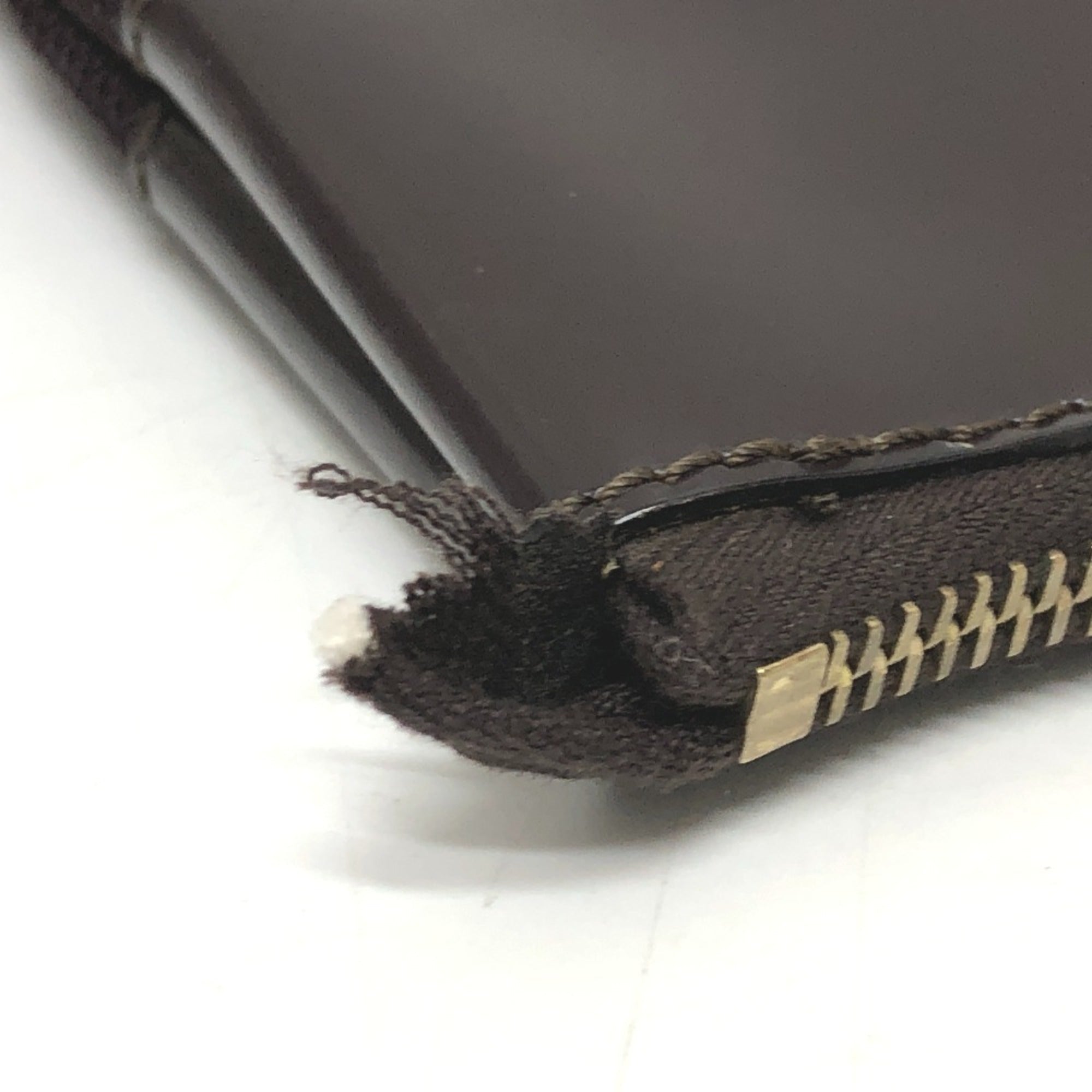 Celine Brown Leather Pouch