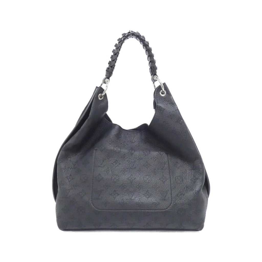 Louis Vuitton Black Leather Shoulder Bag