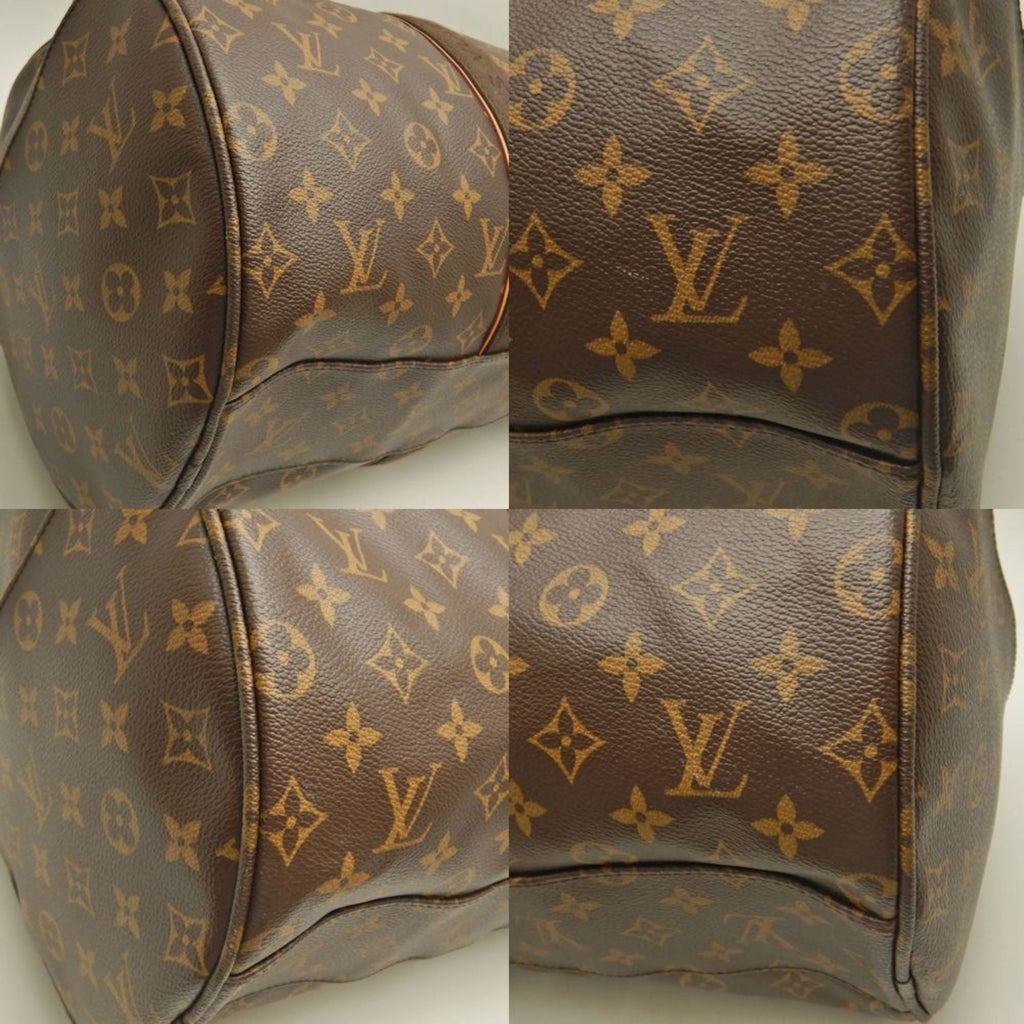Louis Vuitton Monogram Brown Pvc Boston Bag