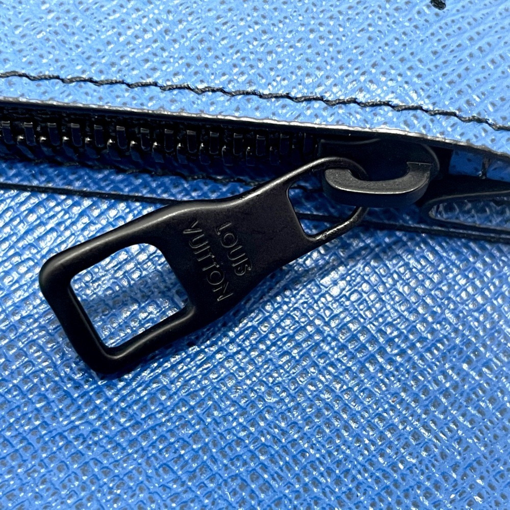 Louis Vuitton Epi Blue Green Red Color Epi Leather Long Wallet