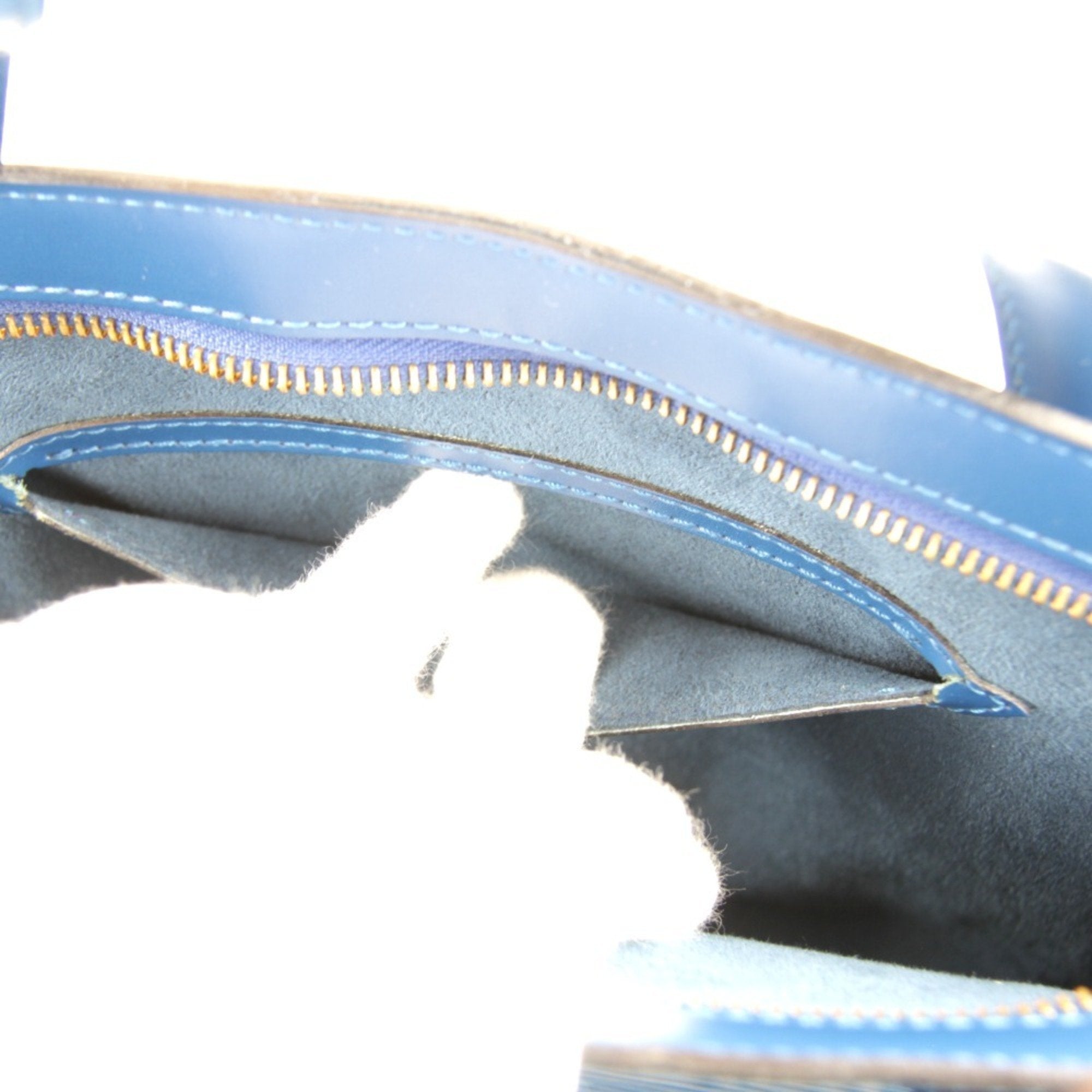 Louis Vuitton Blue Epi Leather Handbag