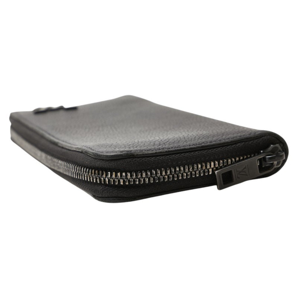 Louis Vuitton Black Noir Leather Long Wallet