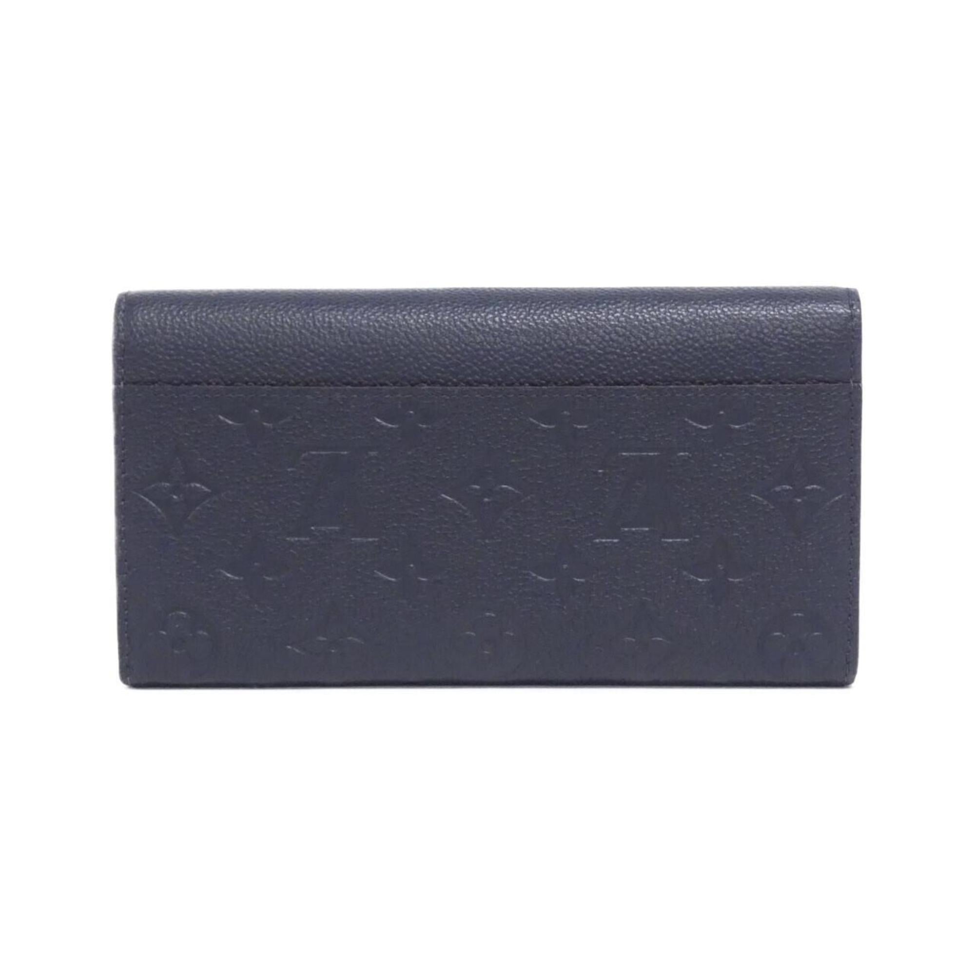 Louis Vuitton Marine Rouge Leather Long Wallet