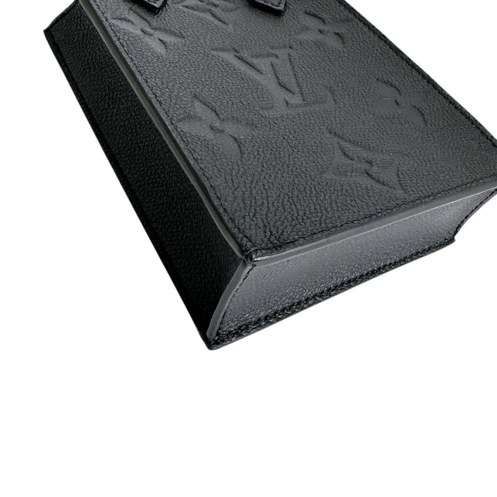 Louis Vuitton Black Monogram Empreinte Shoulder Bag