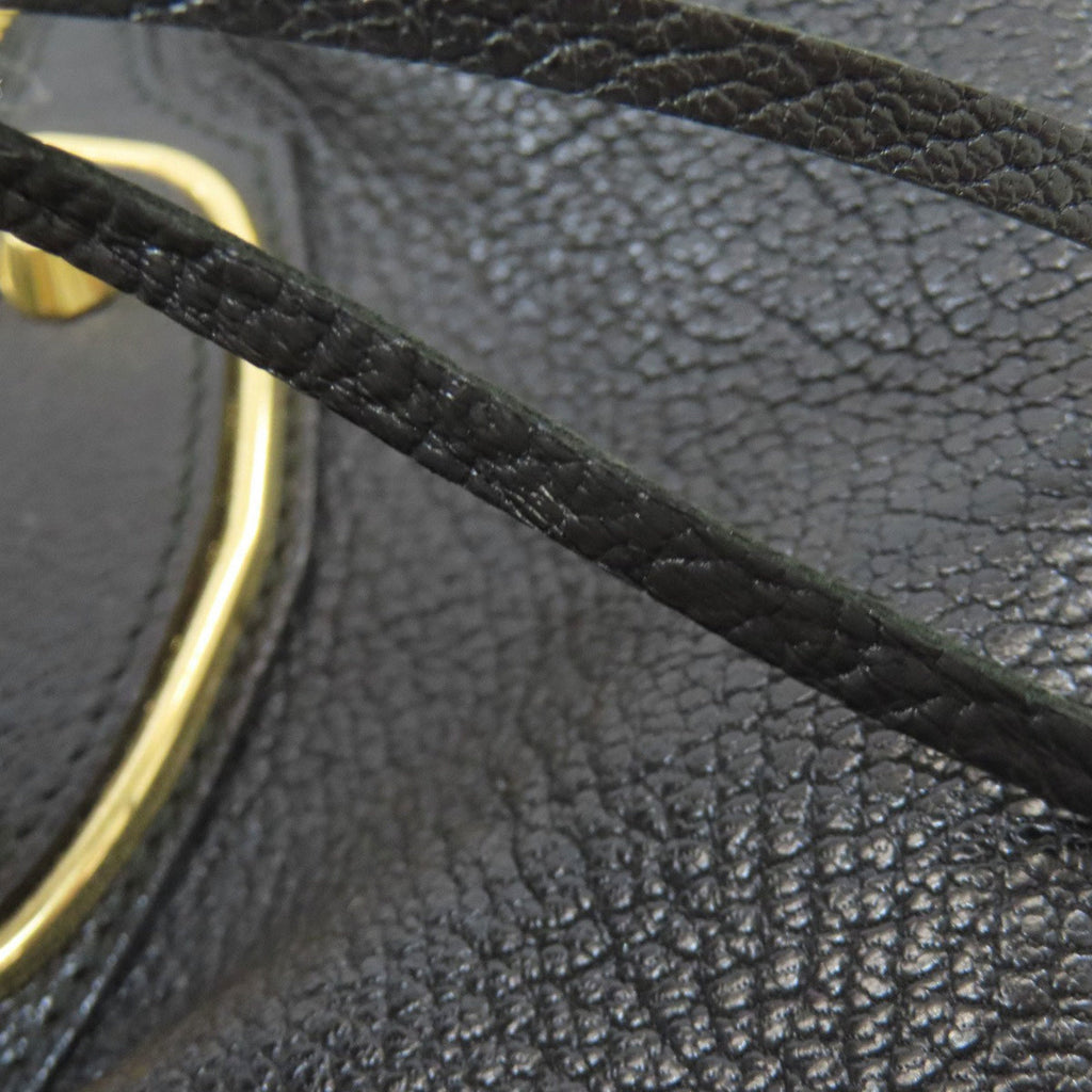 Balenciaga Black Leather Hand