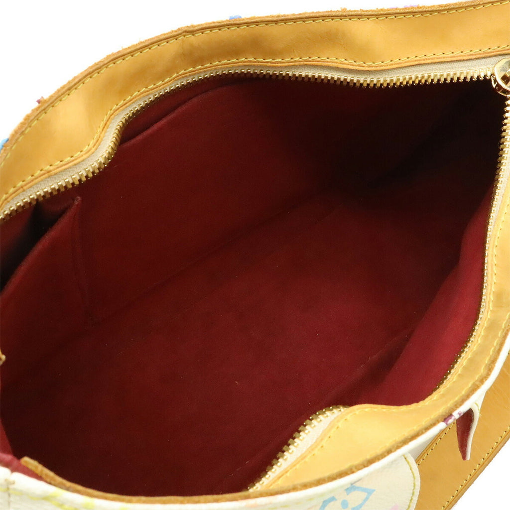 Louis Vuitton Blanc Multi-Color White Monogram Multicolore Shoulder Bag