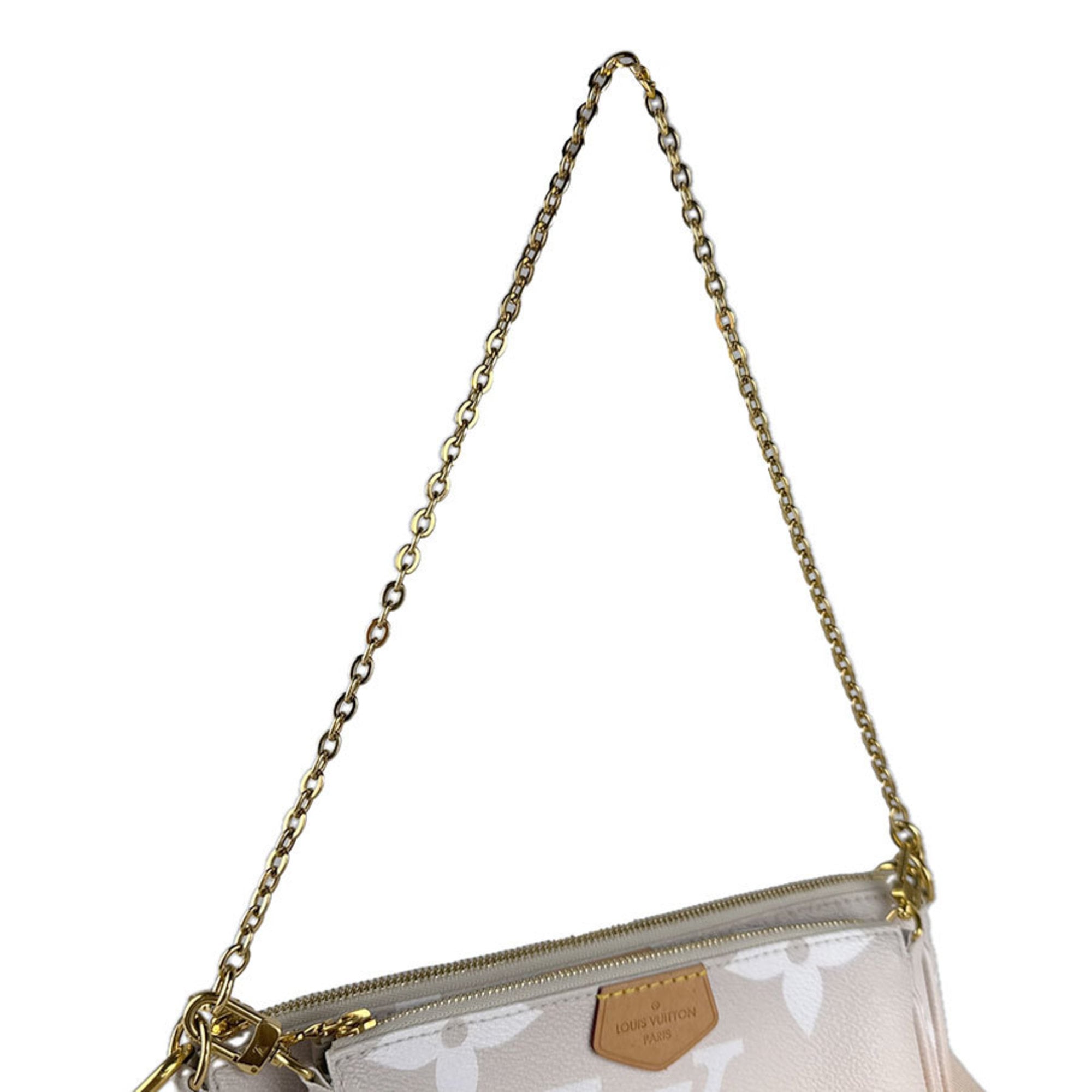 Louis Vuitton Beige Pochette Shoulder Bag