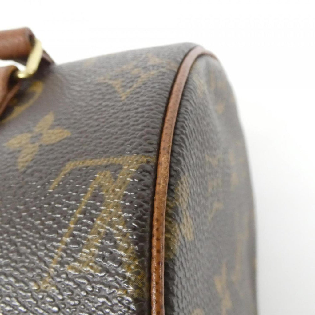 Louis Vuitton Marron Coated Canvas Handbag