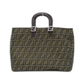 Fendi Brown Canvas Handbag
