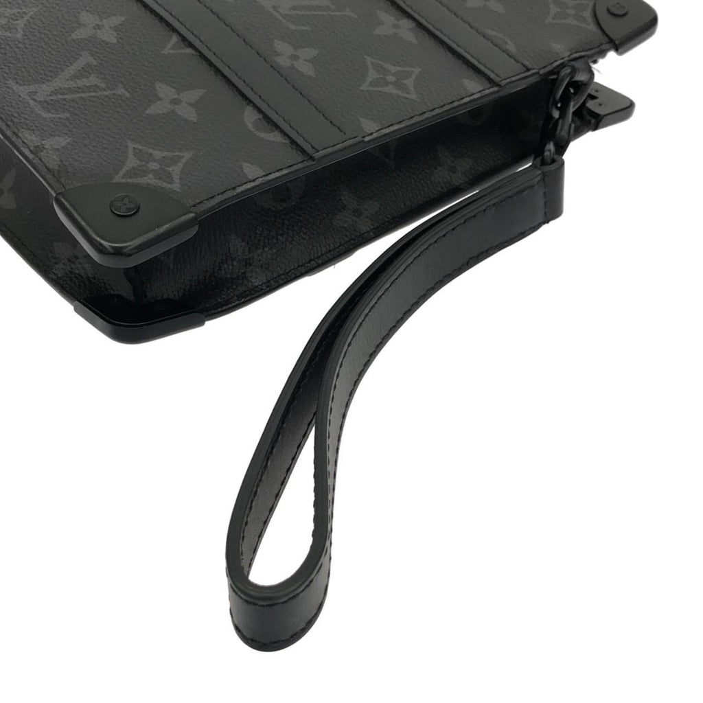 Louis Vuitton Black Monogram Eclipse Monogram Eclipse Coated Canvas Handbag Pochette