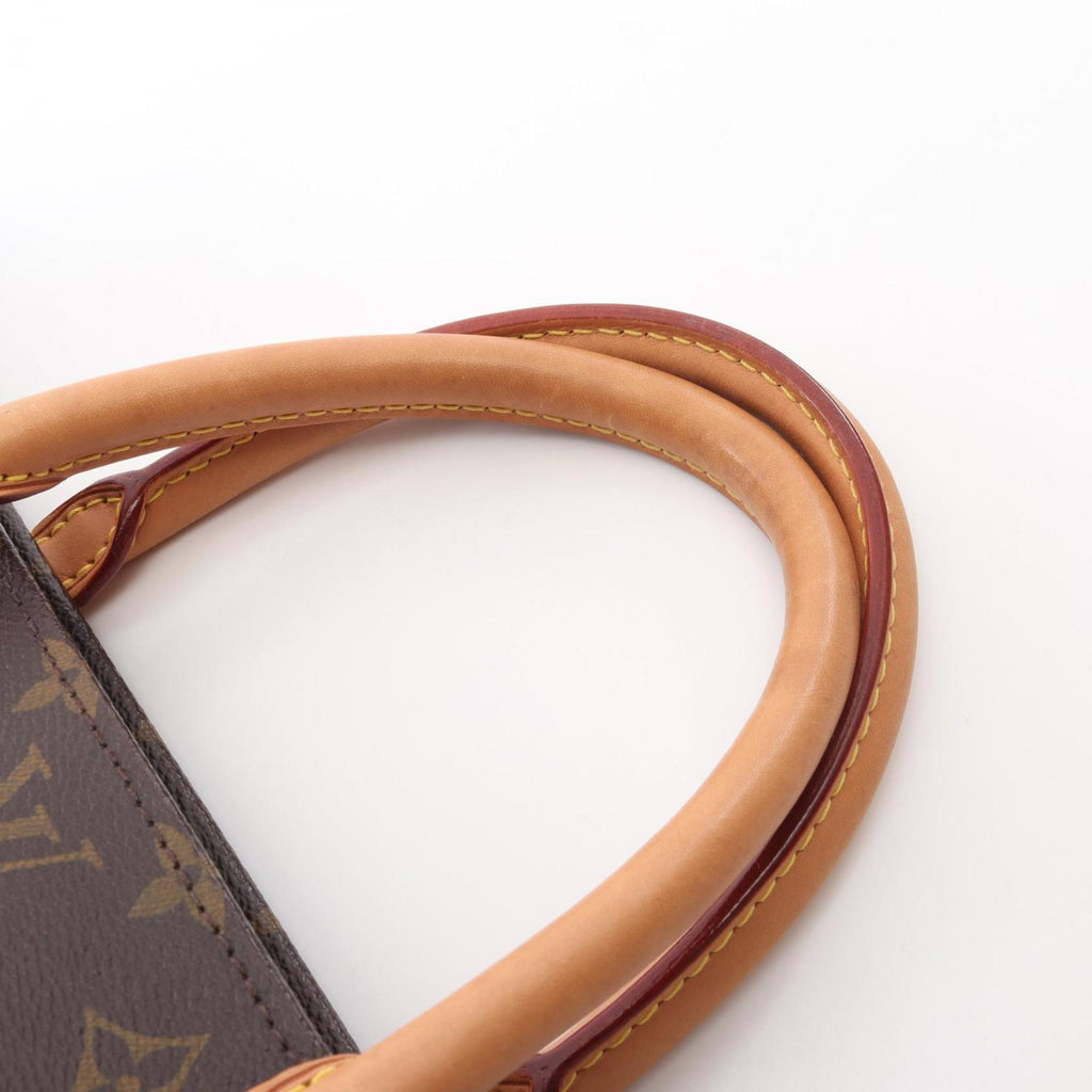 Louis Vuitton Brown Coated Canvas Pvc Monogram Leather Tote Bag
