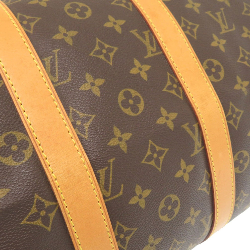 Louis Vuitton Brown Monogram Canvas Boston Bag