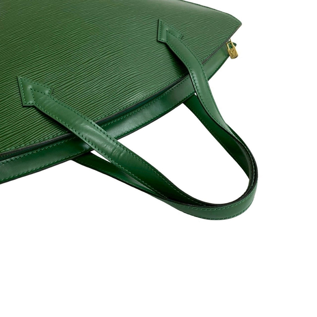 Louis Vuitton Green Epi Leather Handbag