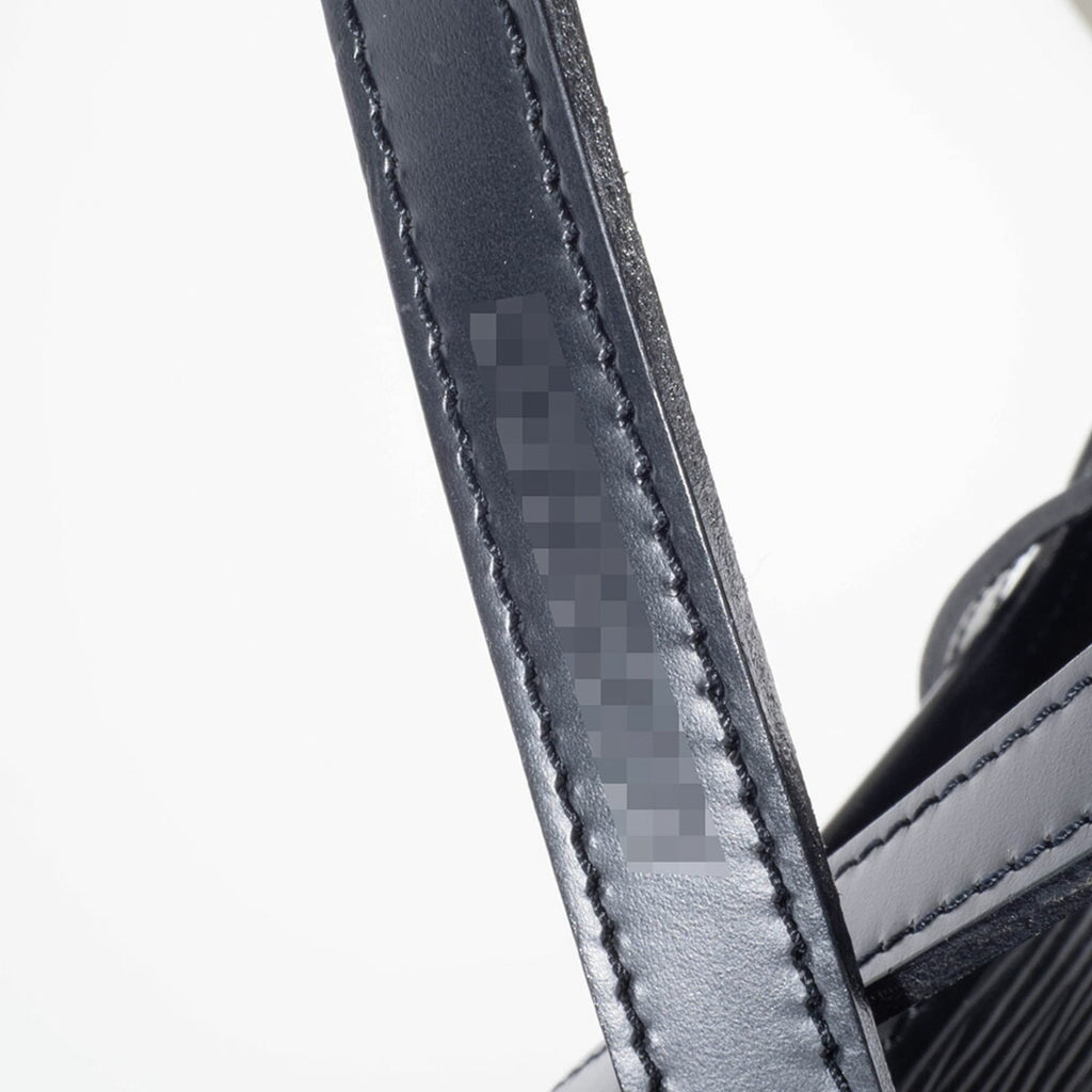 Louis Vuitton Noir Epi Leather Shoulder Bag