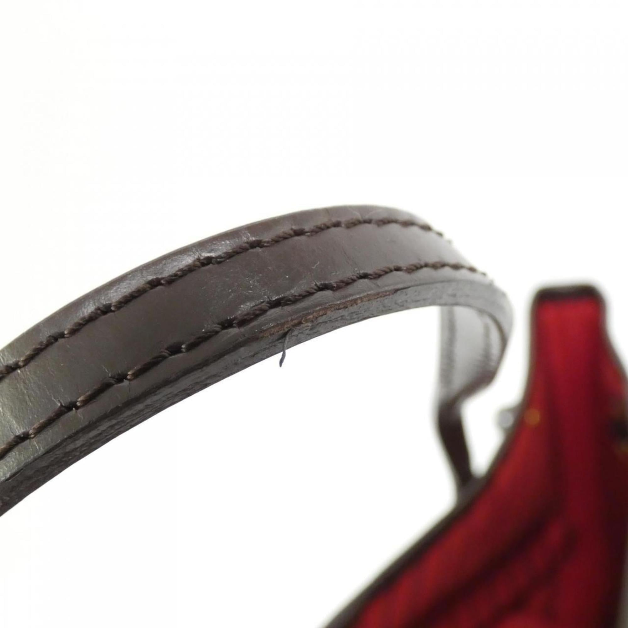 Louis Vuitton Ebene Coated Canvas Handbag