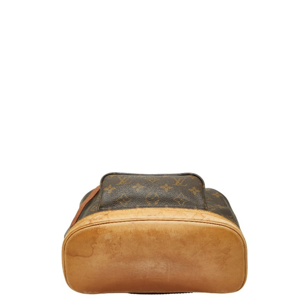 Louis Vuitton Brown Pvc Leather Backpack