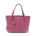 Gucci Pink Leather Handbag Tote Bag (Pre-Owned)