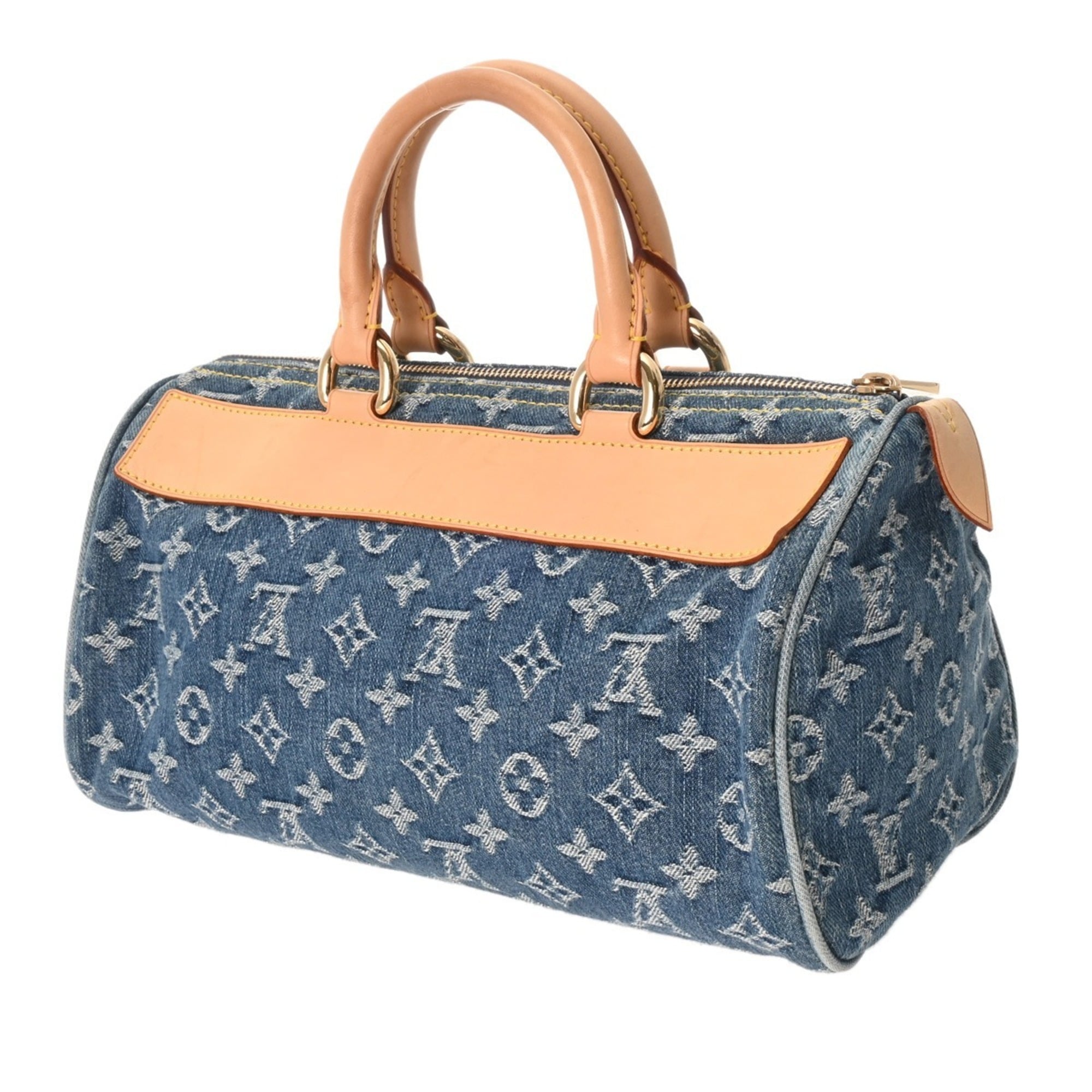 Louis Vuitton Blue Monogram Denim Handbag