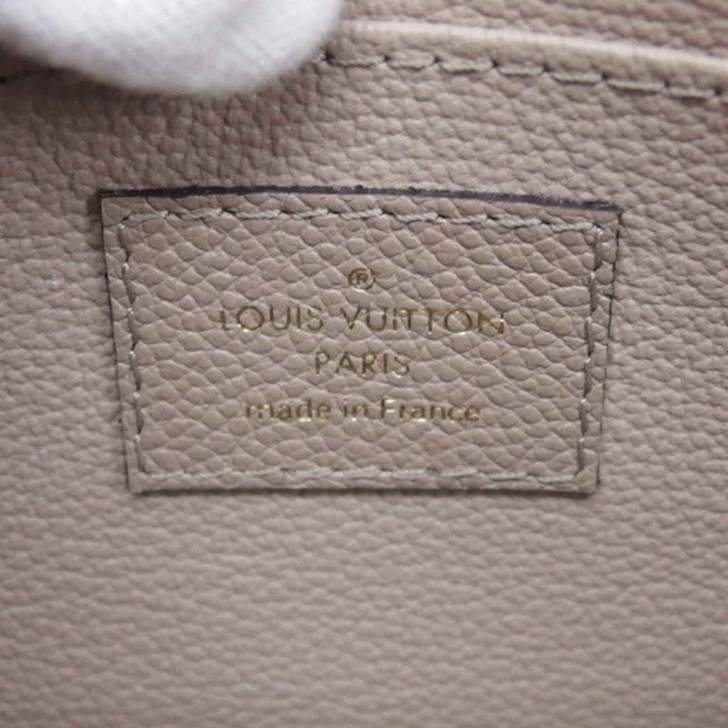 Louis Vuitton Monogram Empreinte Beige Grayish Tourterelle Monogram Empreinte Pochette