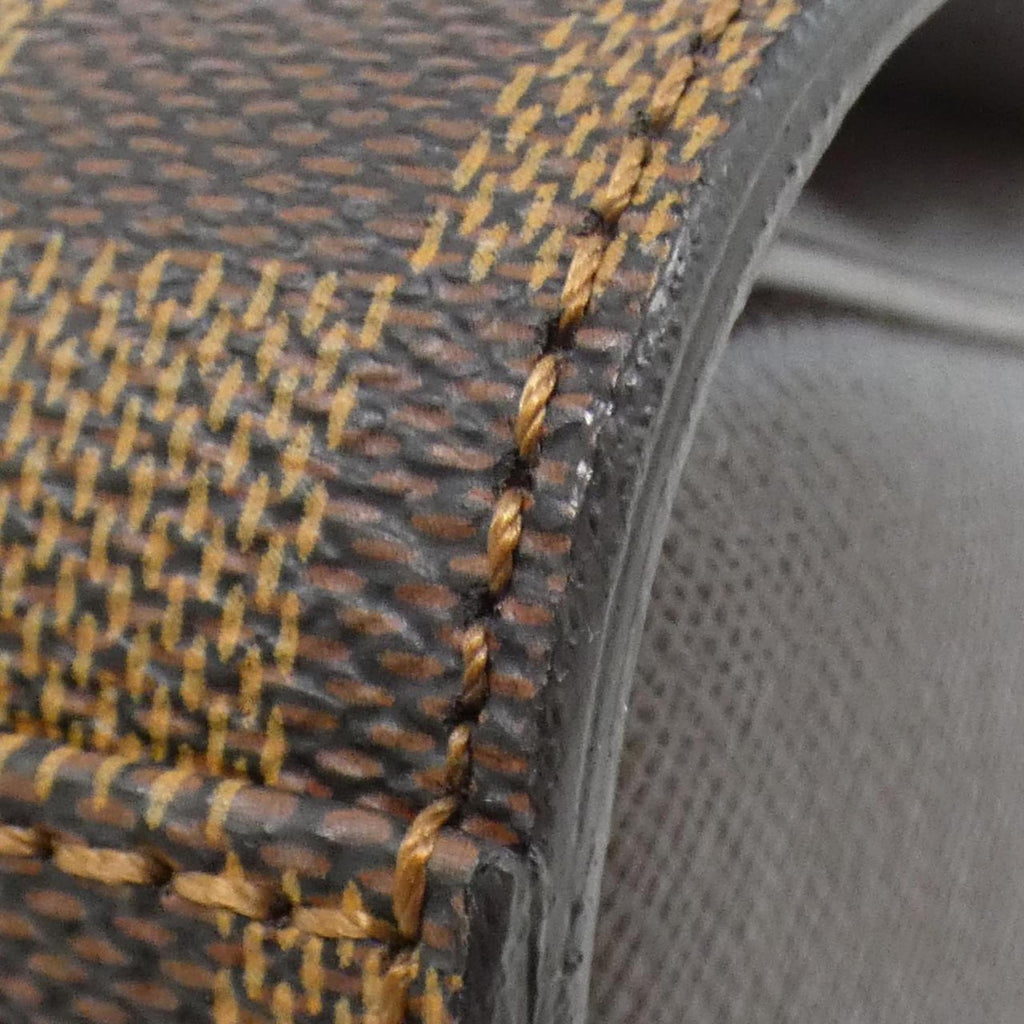 Louis Vuitton Ebene Coated Canvas Handbag