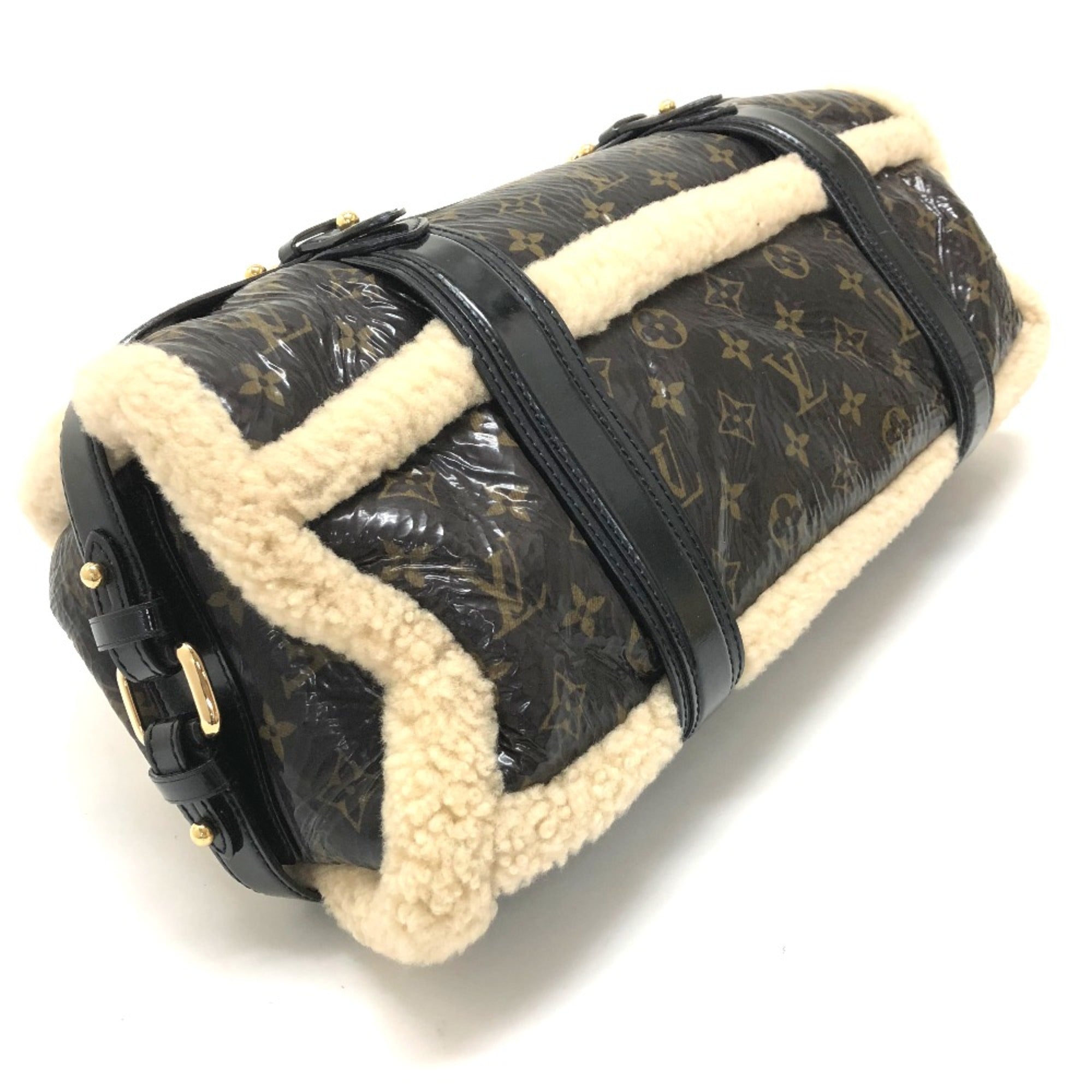 Louis Vuitton Brown Leather Handbag