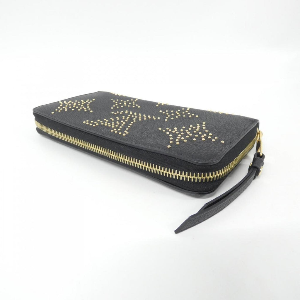 Louis Vuitton Black Leather Long Wallet