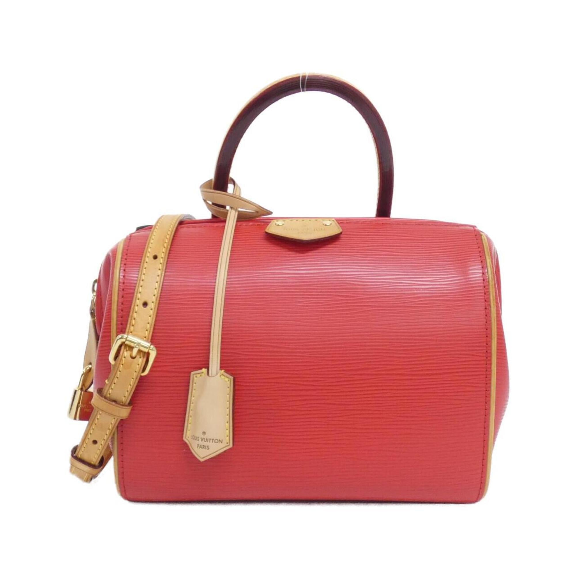 Louis Vuitton Coquelicots Leather Boston Bag