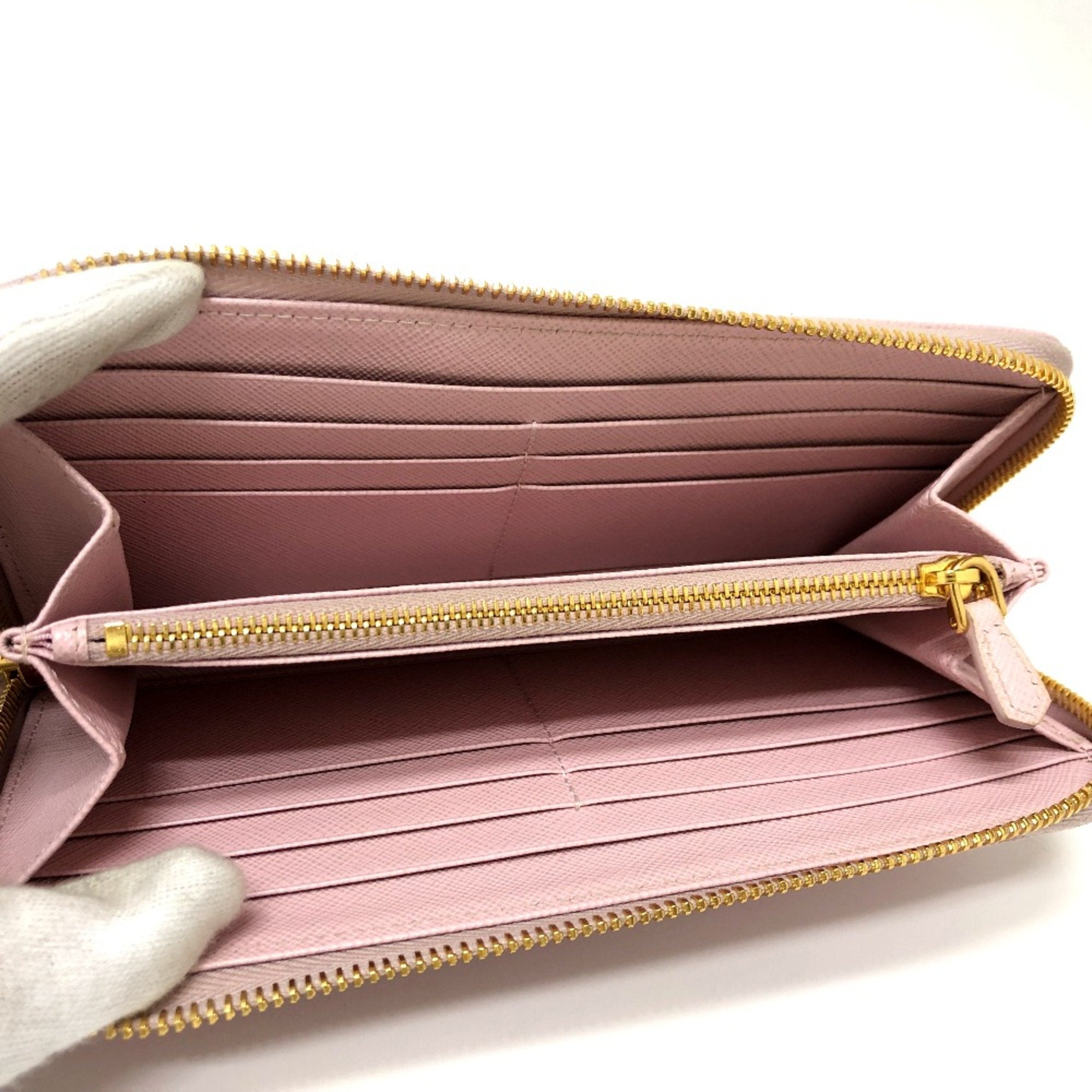 Prada Pink Other Long Wallet (Bi-Fold)