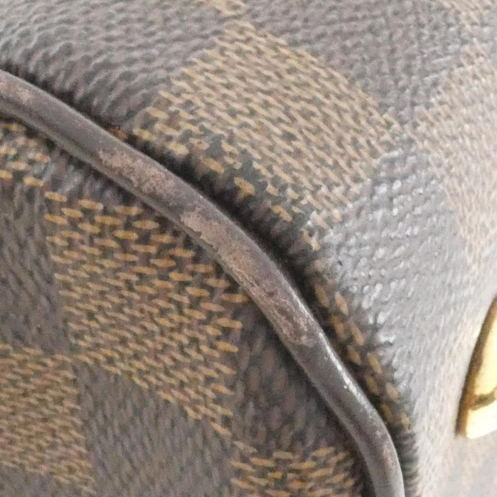 Louis Vuitton Ebene Coated Canvas Handbag