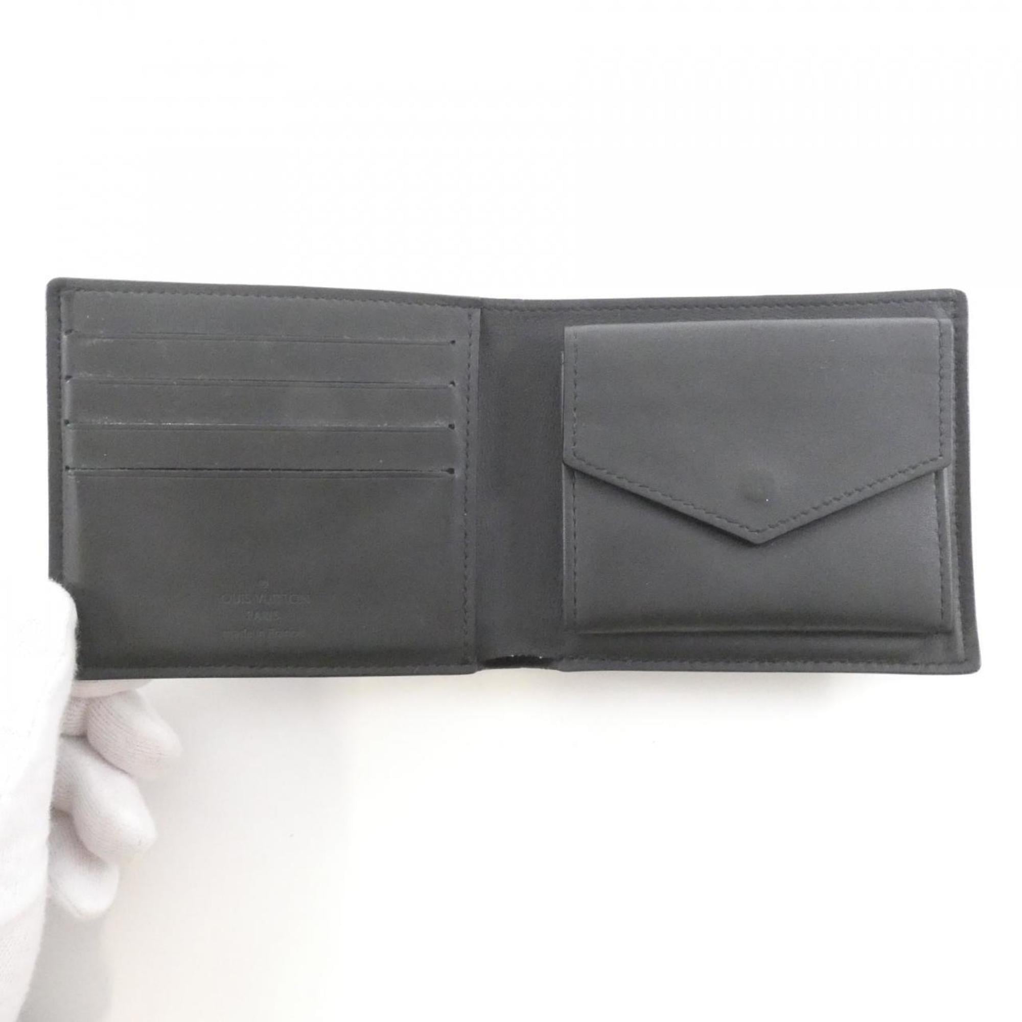 Louis Vuitton Black Leather Wallet