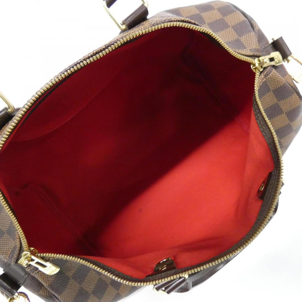 Louis Vuitton Ebene Coated Canvas Boston Bag