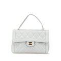 Chanel Blue Leather Handbag
