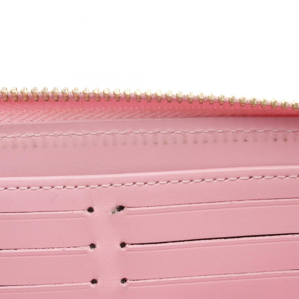 Louis Vuitton Pink Vernis Patent Leather Long Wallet