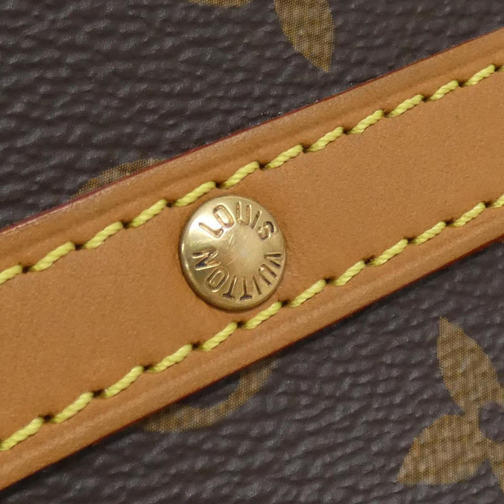 Louis Vuitton Monogram Marron Coated Canvas Shoulder Bag