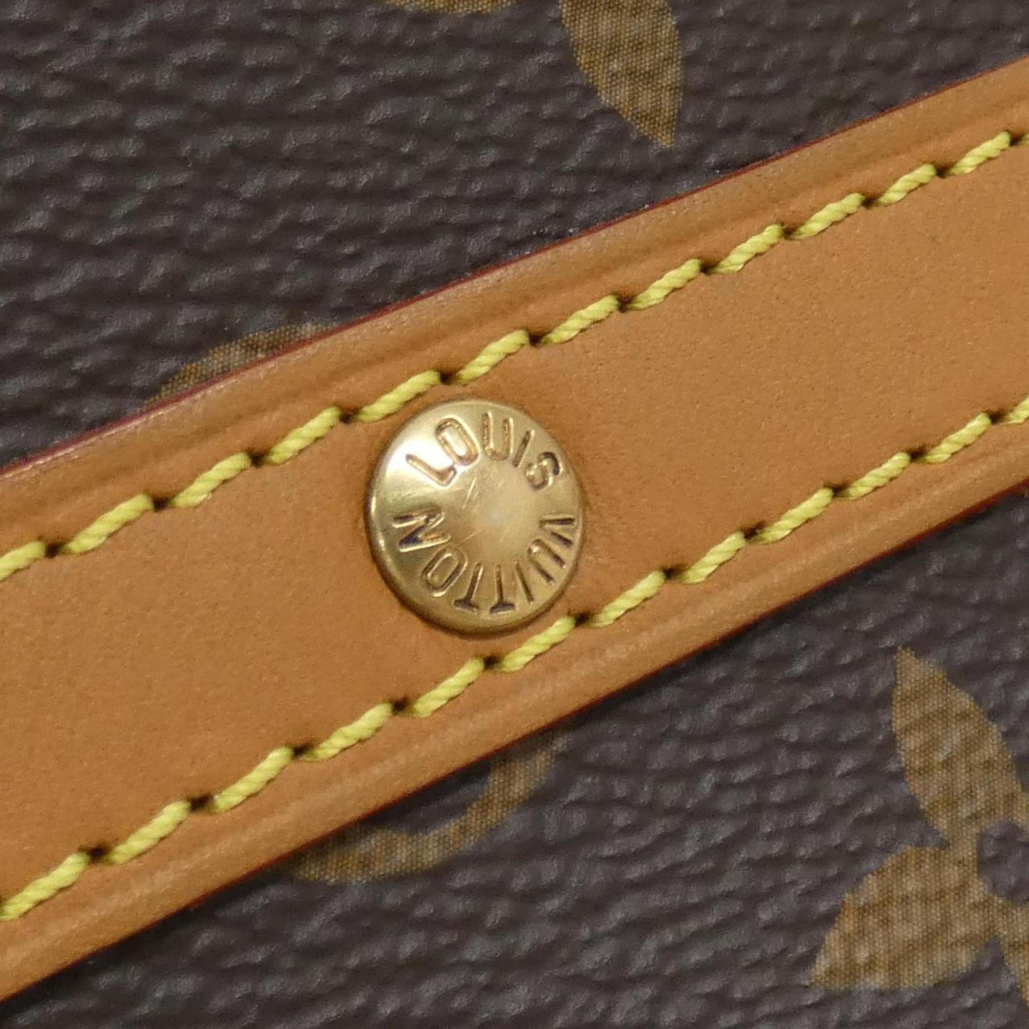 Louis Vuitton Monogram Marron Coated Canvas Shoulder Bag