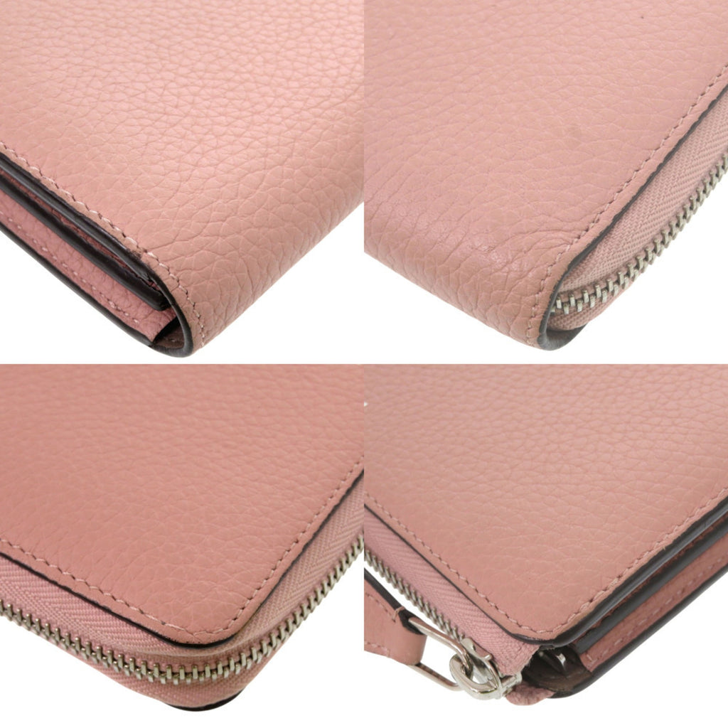 Louis Vuitton Magnolia Pink Leather Long Wallet