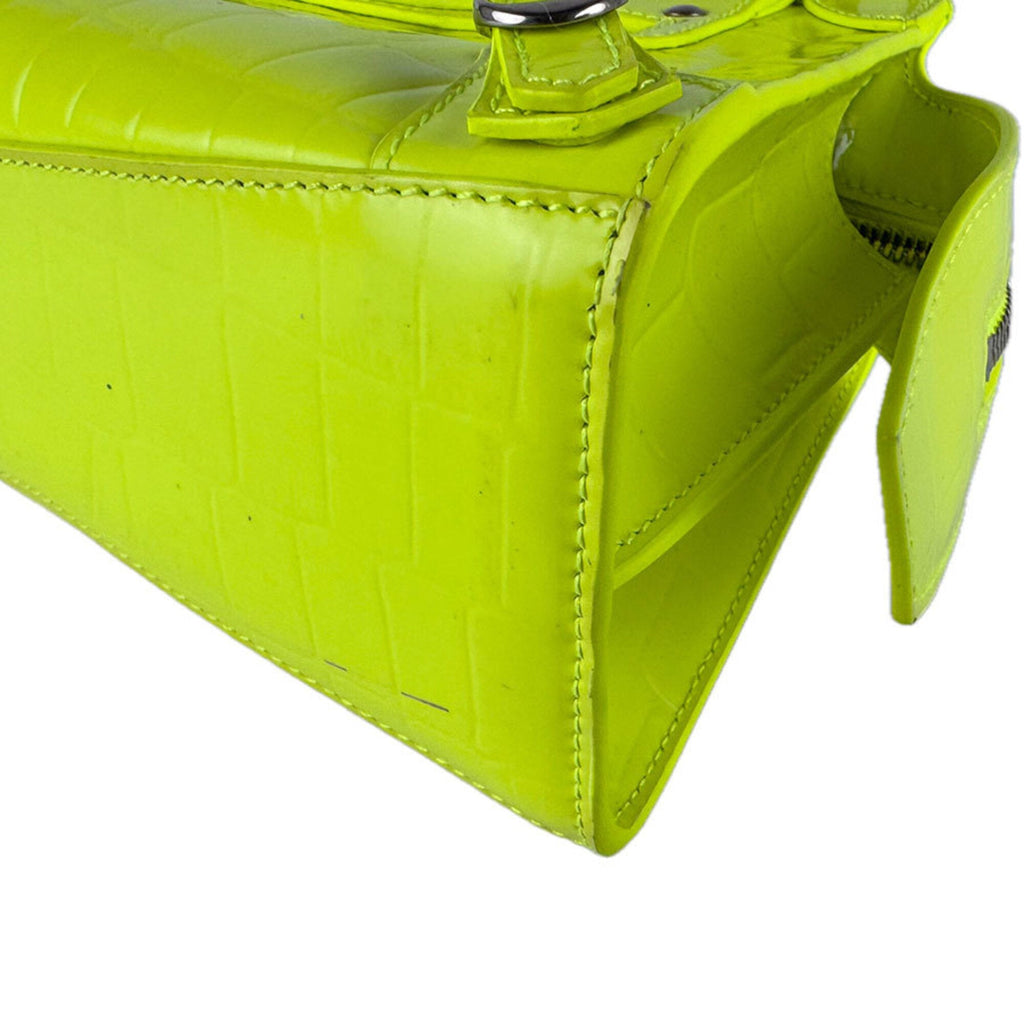Balenciaga Yellow Leather Handbag Shoulder