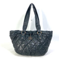 Chanel Black Leather Shoulder Bag